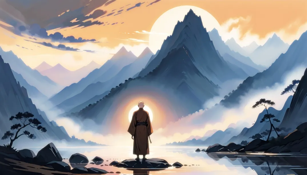 "The Hidden Spring: A Monk's Quest"