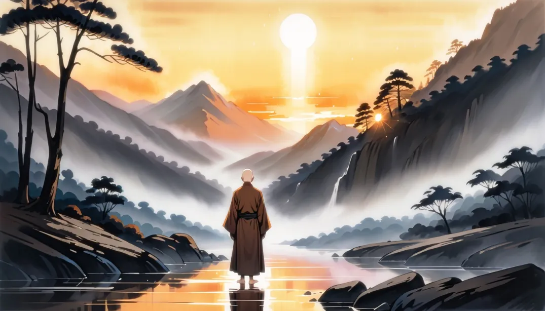 "The Hidden Spring: A Monk's Quest"