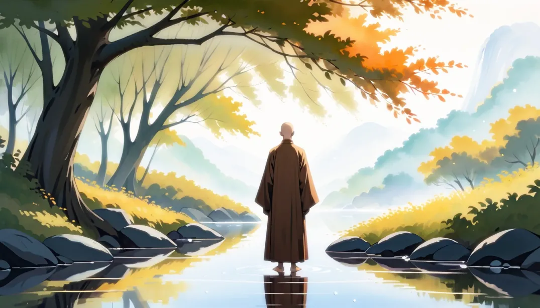 "The Hidden Spring: A Monk's Quest"
