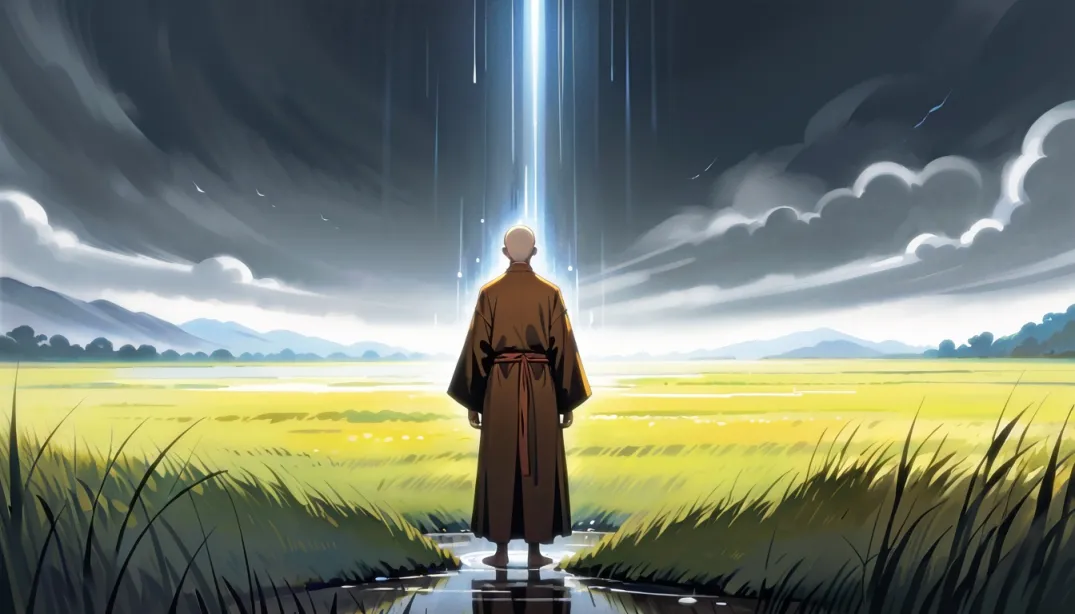 "The Hidden Spring: A Monk's Quest"