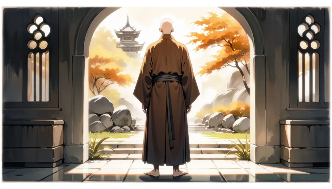 "The Hidden Spring: A Monk's Quest"