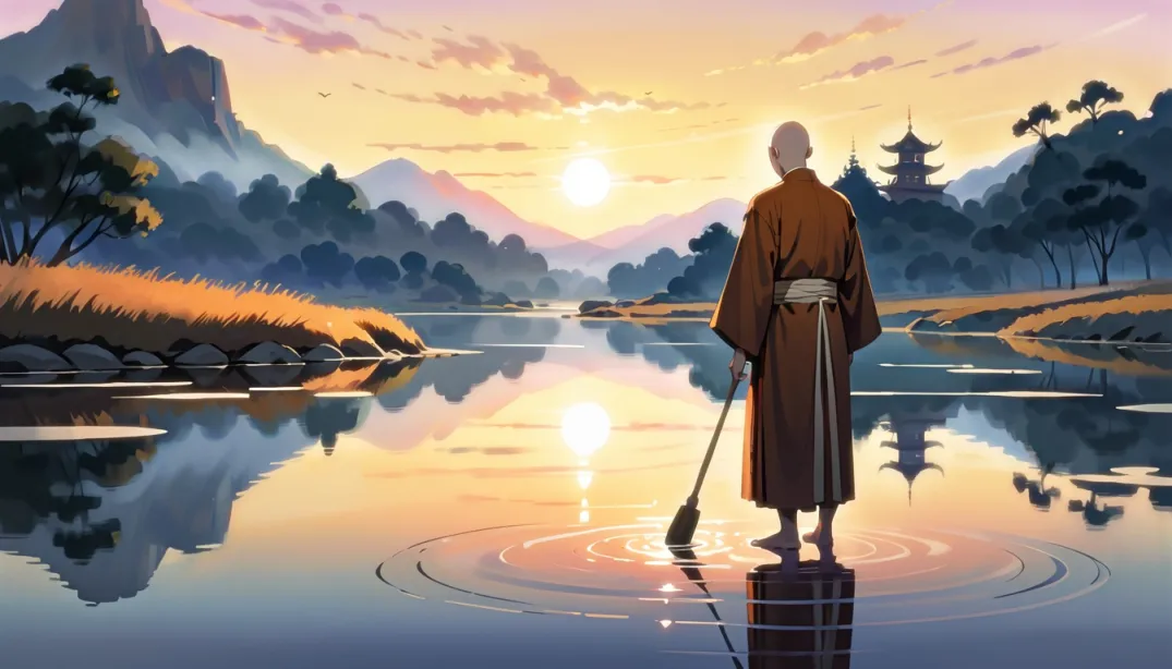 "The Hidden Spring: A Monk's Quest"