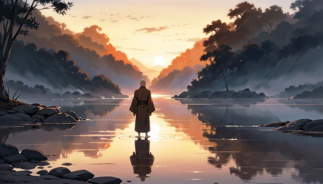 "The Hidden Spring: A Monk's Quest"