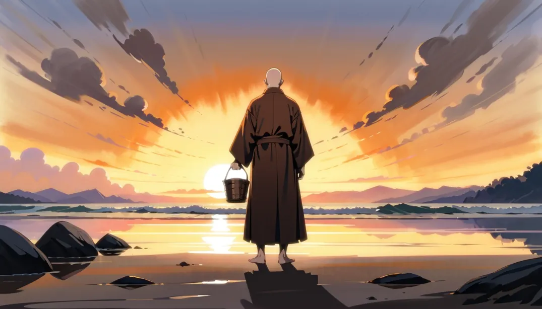 "The Hidden Spring: A Monk's Quest"