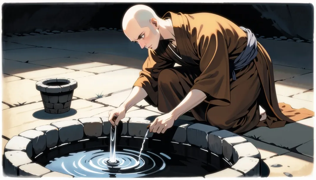 "The Hidden Spring: A Monk's Quest"