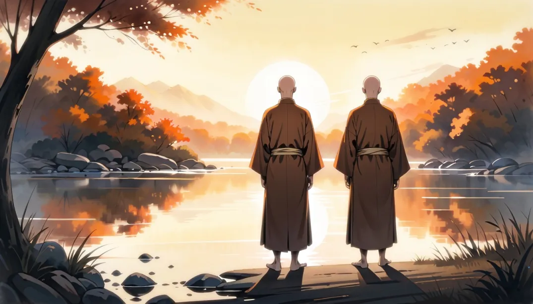 "The Hidden Spring: A Monk's Quest"