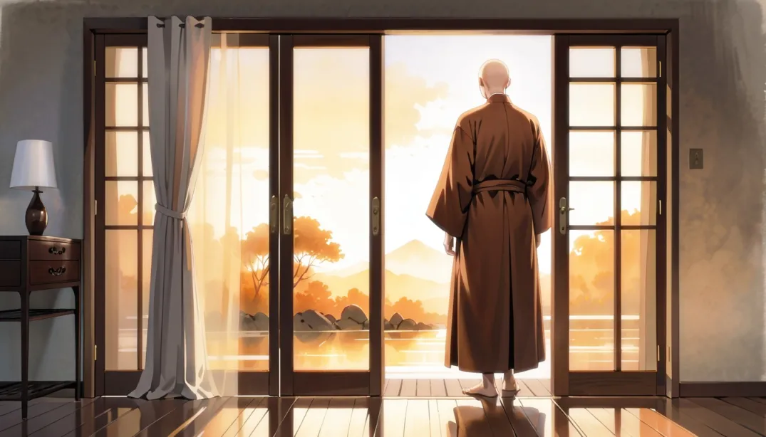 "The Hidden Spring: A Monk's Quest"