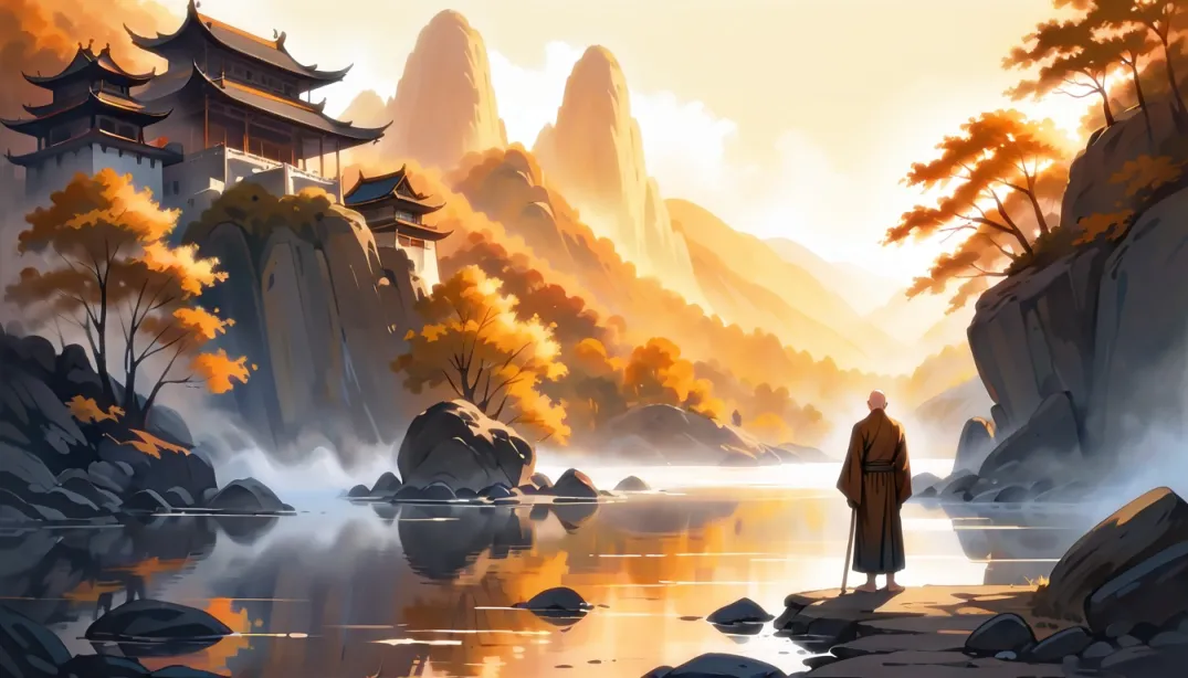 "The Hidden Spring: A Monk's Quest"