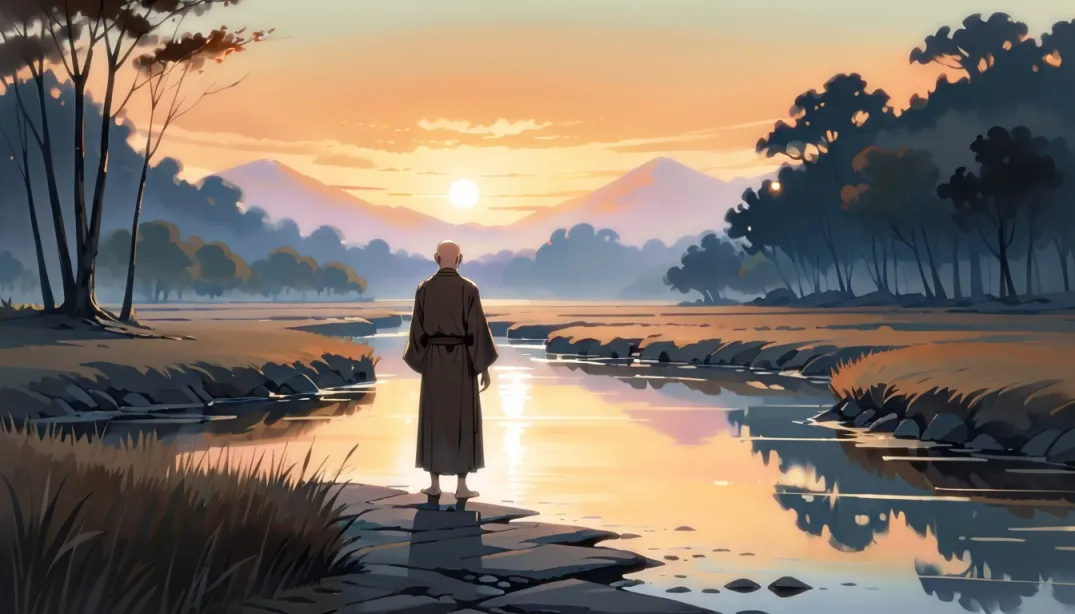 "The Hidden Spring: A Monk's Quest"