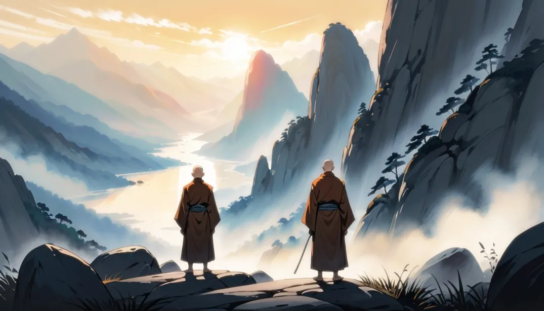 "The Hidden Spring: A Monk's Quest"