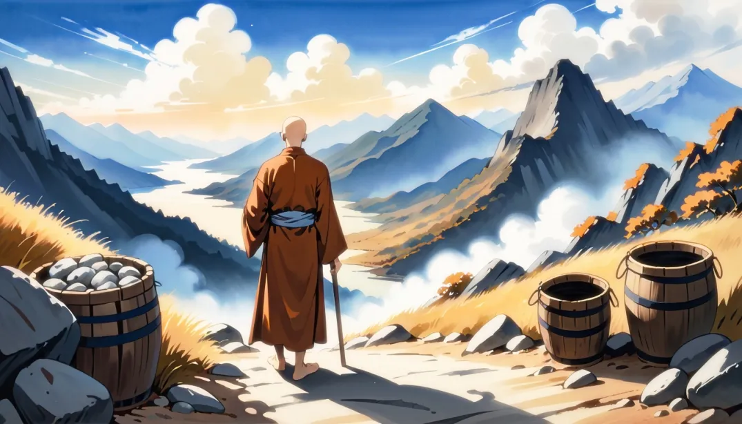 "The Hidden Spring: A Monk's Quest"