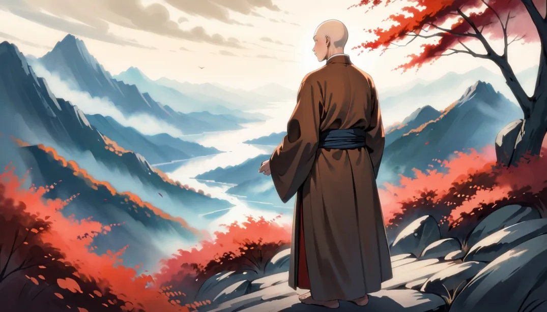 "The Hidden Spring: A Monk's Quest"