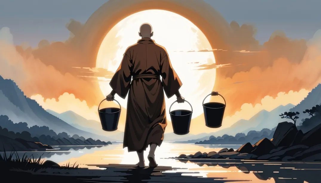"The Hidden Spring: A Monk's Quest"