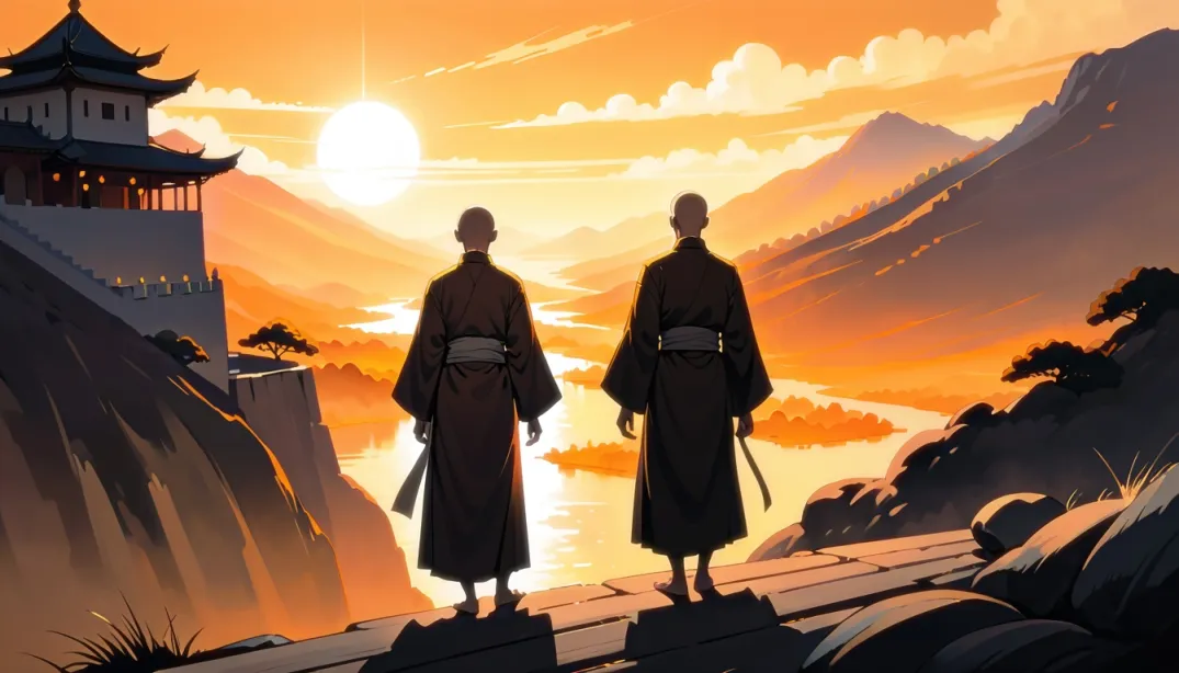 "The Hidden Spring: A Monk's Quest"