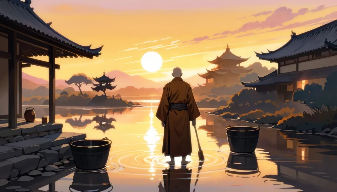 "The Hidden Spring: A Monk's Quest"