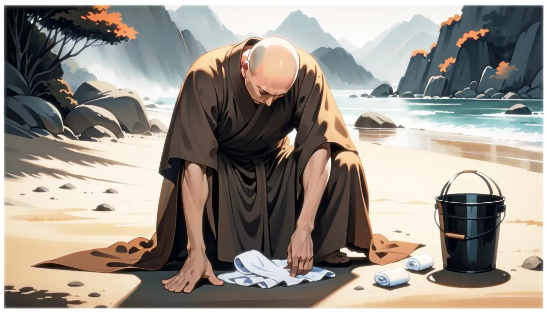 "The Hidden Spring: A Monk's Quest"