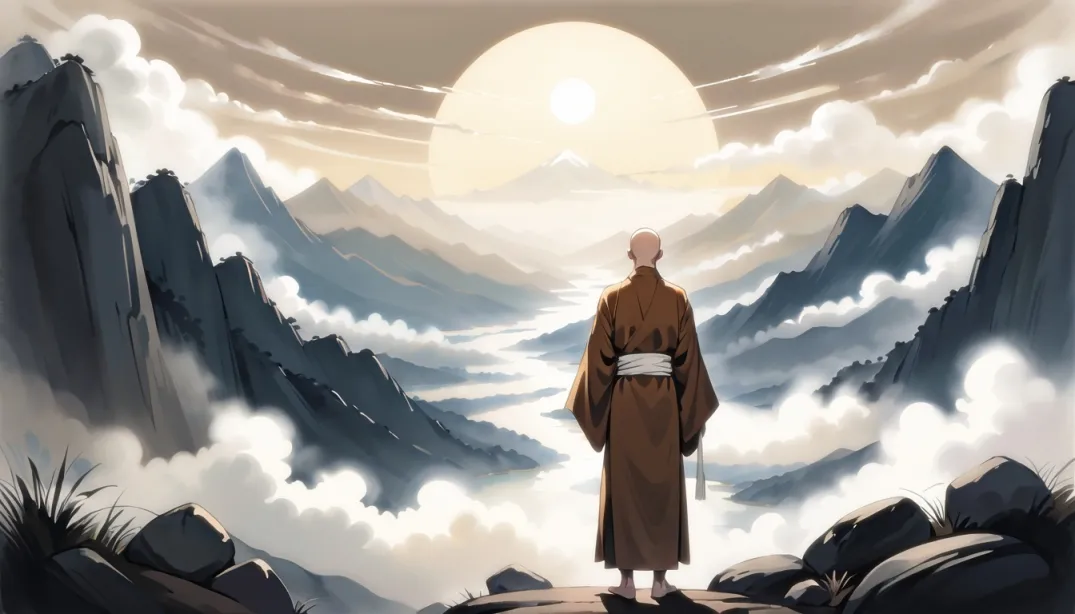 "The Hidden Spring: A Monk's Quest"