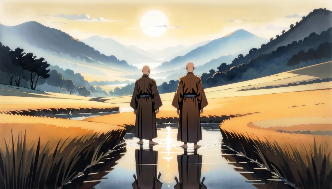 "The Hidden Spring: A Monk's Quest"