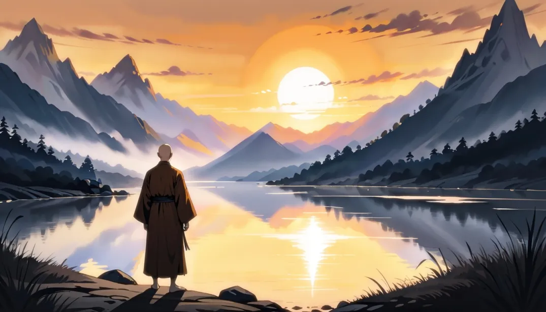 "The Hidden Spring: A Monk's Quest"