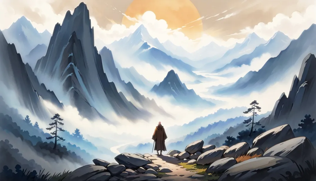 "The Hidden Spring: A Monk's Quest"