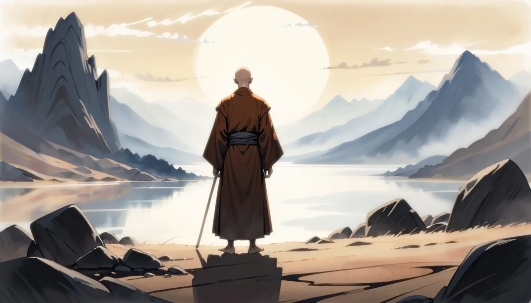 "The Hidden Spring: A Monk's Quest"
