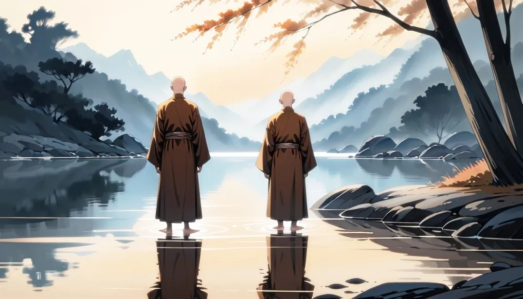 "The Hidden Spring: A Monk's Quest"