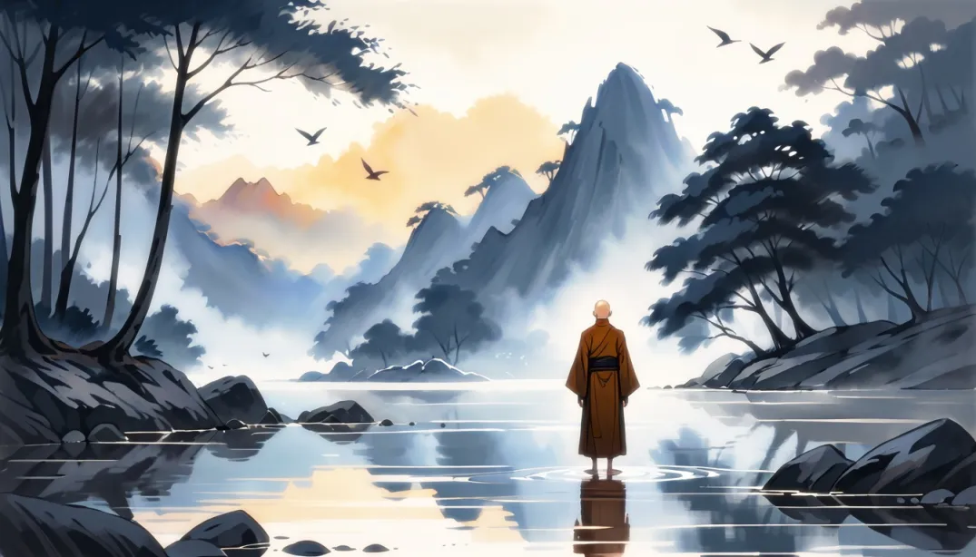 "The Hidden Spring: A Monk's Quest"