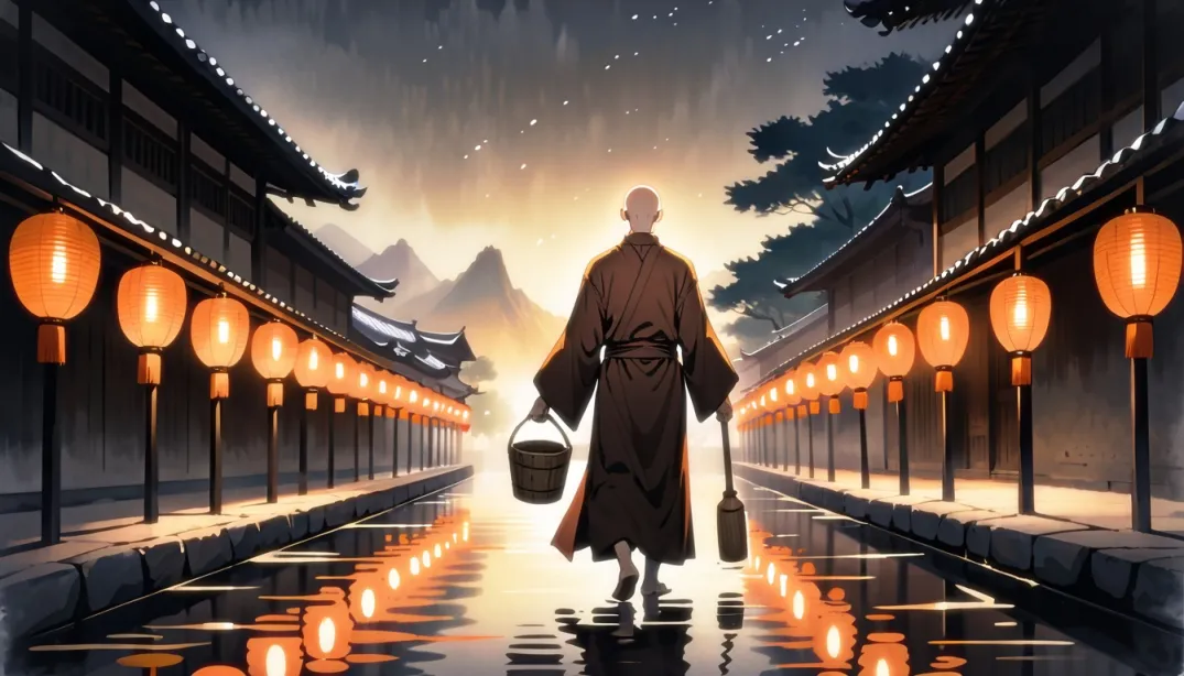 "The Hidden Spring: A Monk's Quest"
