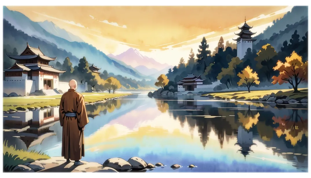 "The Hidden Spring: A Monk's Quest"