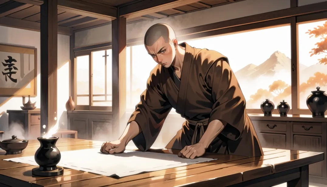 "The Hidden Spring: A Monk's Quest"