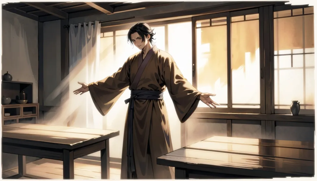 "The Hidden Spring: A Monk's Quest"