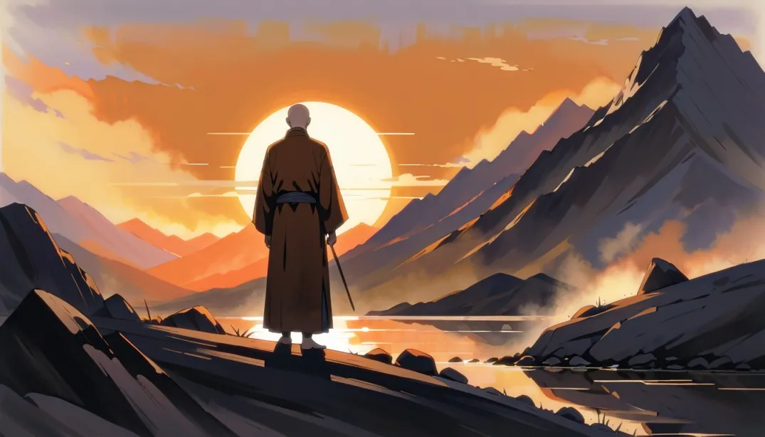"The Hidden Spring: A Monk's Quest"