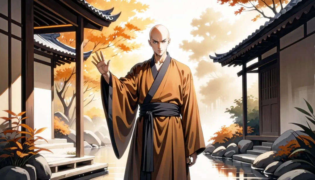 "The Hidden Spring: A Monk's Quest"