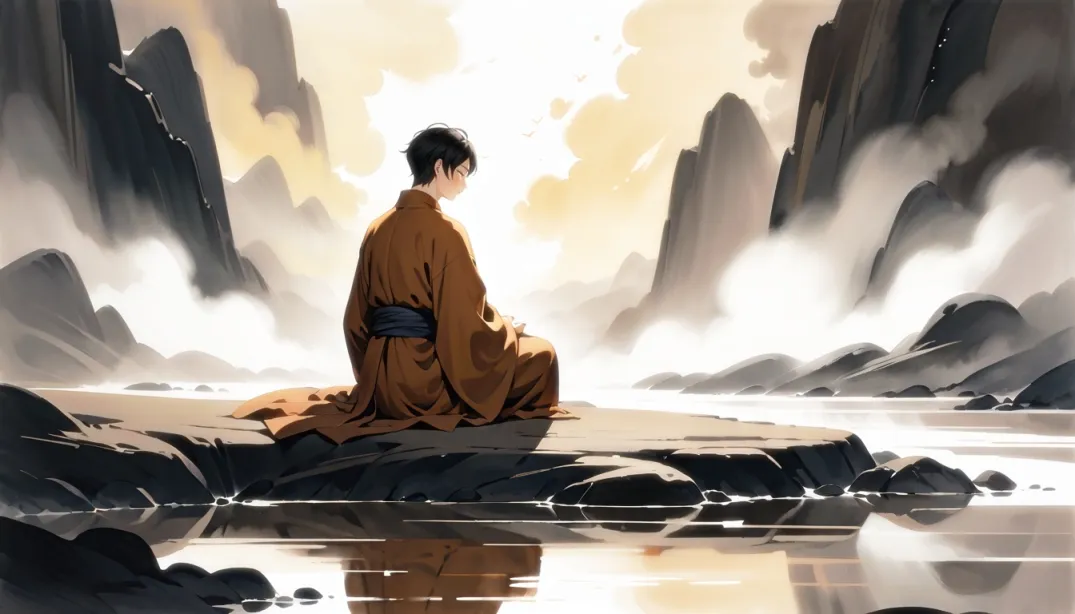 "The Hidden Spring: A Monk's Quest"