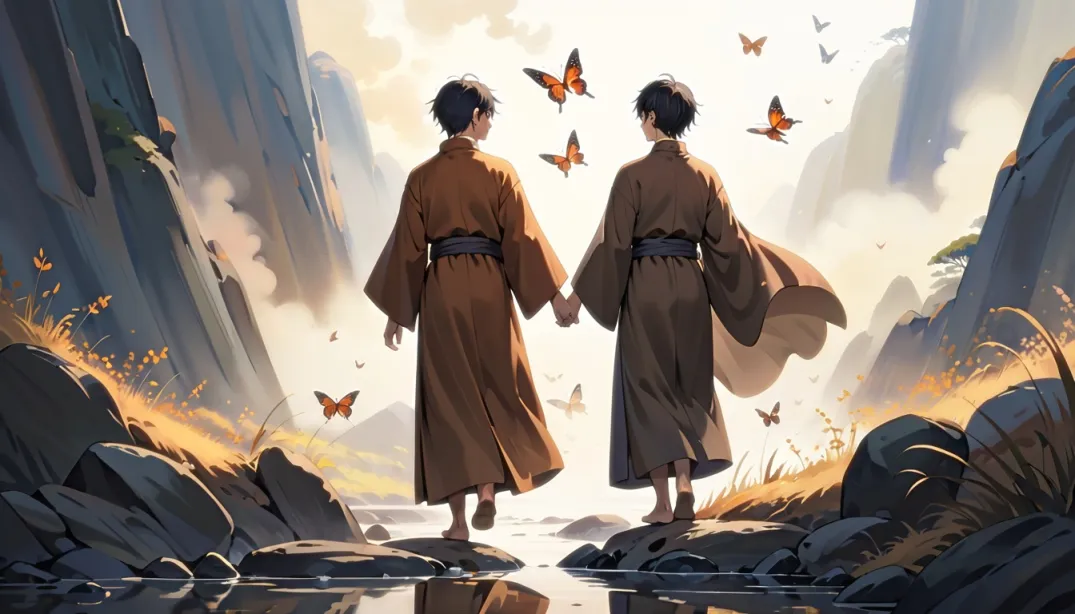 "The Hidden Spring: A Monk's Quest"