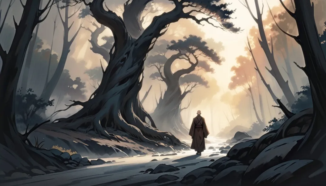 "The Hidden Spring: A Monk's Quest"