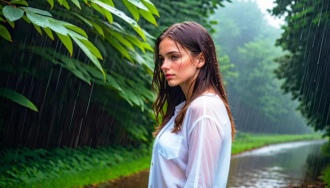 "Whispers of the Rain: A Bookstore's Revival"