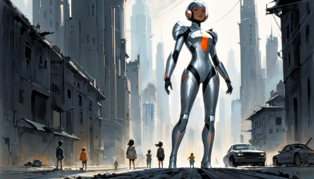 "Echoes of Peace: A Robotic Revolution"