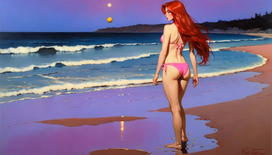 "Lost Memories: A Beachside Revelation"