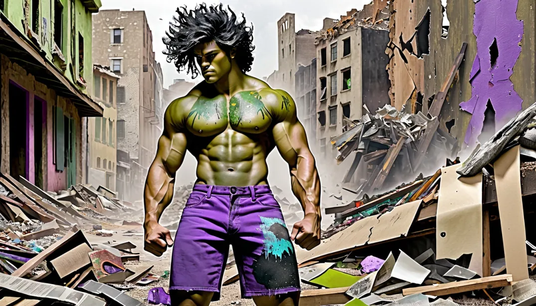 Clash of Titans: Hulk vs Kung Fu Panda
