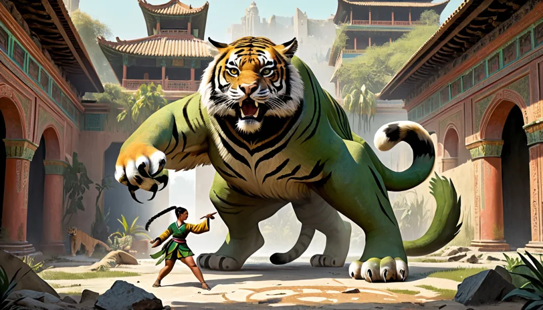 Clash of Titans: Hulk vs Kung Fu Panda