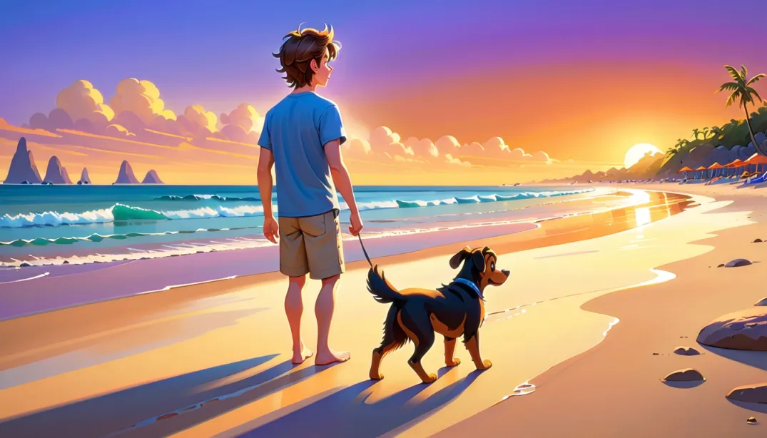 Island Paws: Max's Journey Home