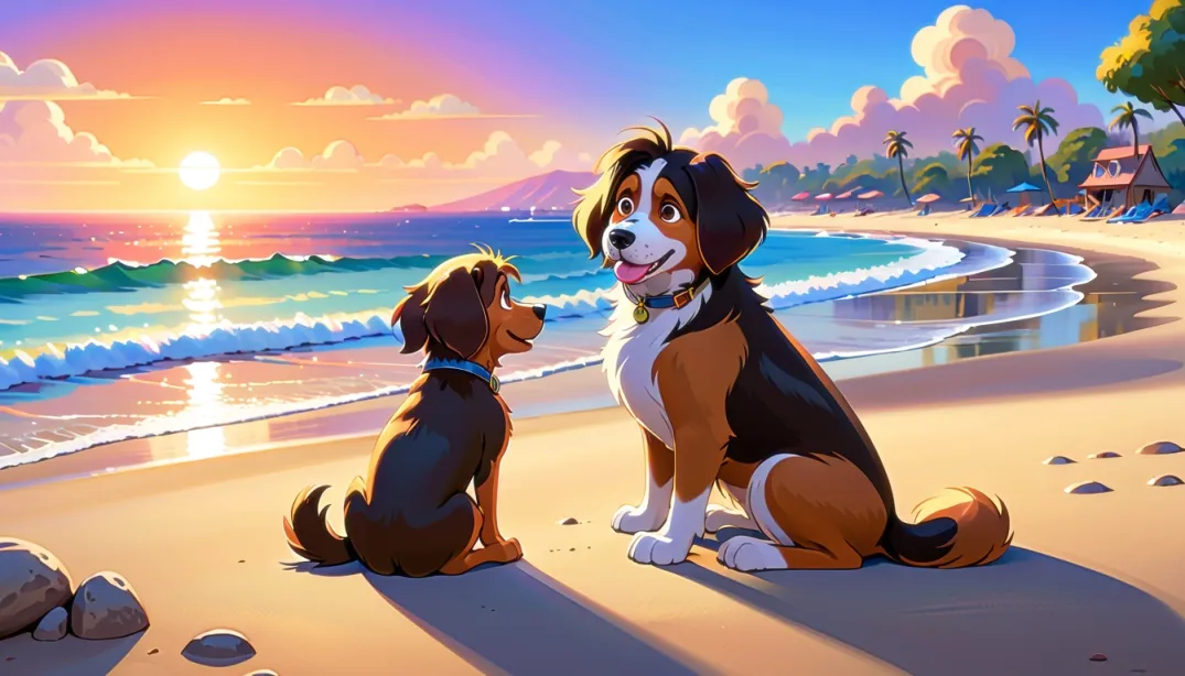 Island Paws: Max's Journey Home