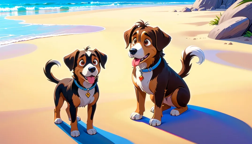 Island Paws: Max's Journey Home