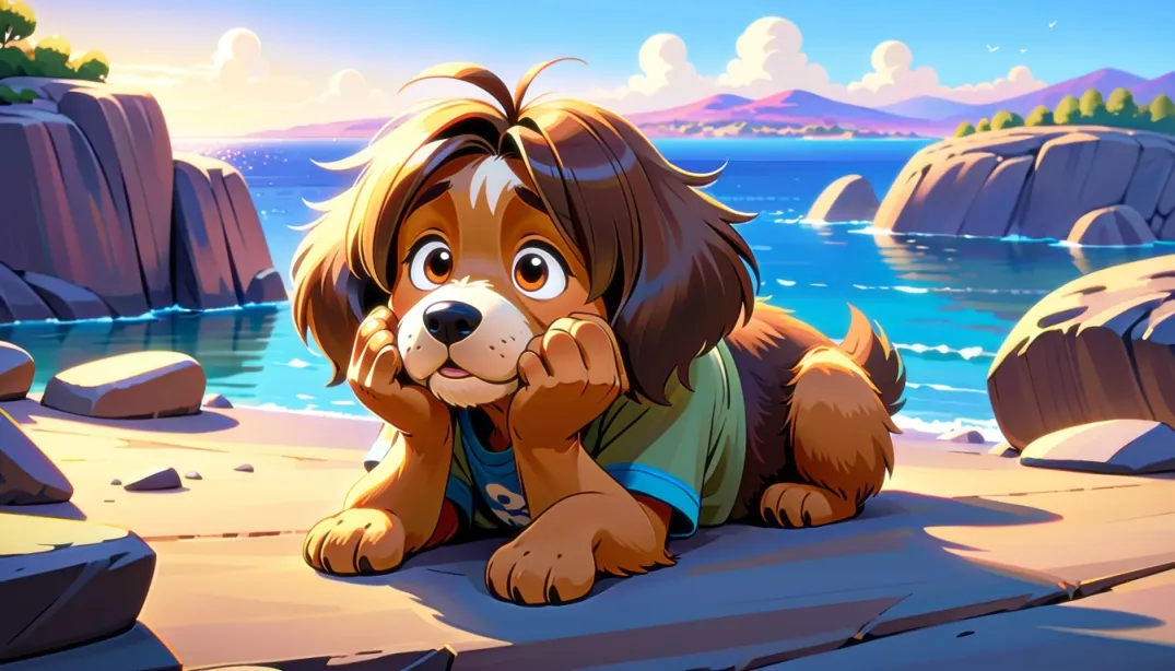 Island Paws: Max's Journey Home