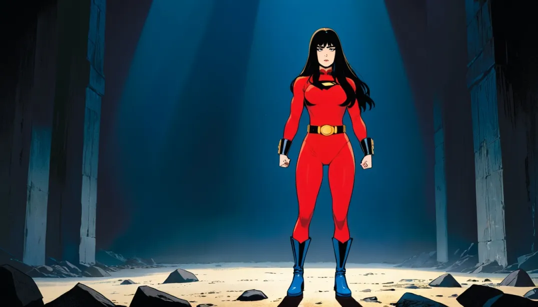 Captured: Wonder Woman's Defiant Struggle