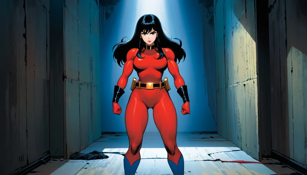 Captured: Wonder Woman's Defiant Struggle