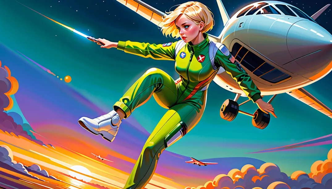 "Skybound Revolution: Eco-Fuel Flight"