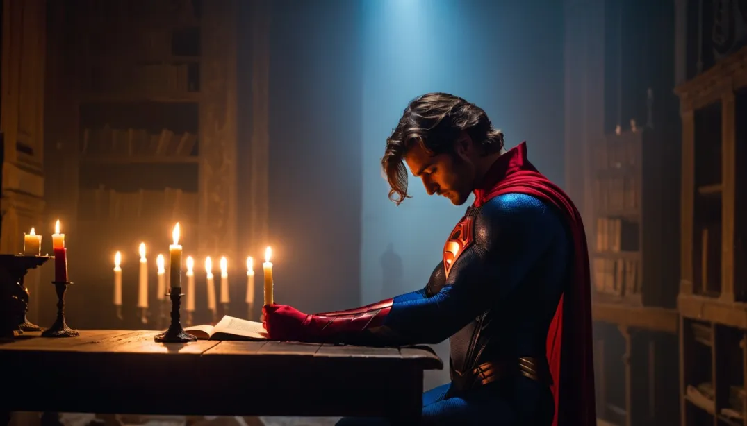 Vinyl Prayers: A Superhero's Solace