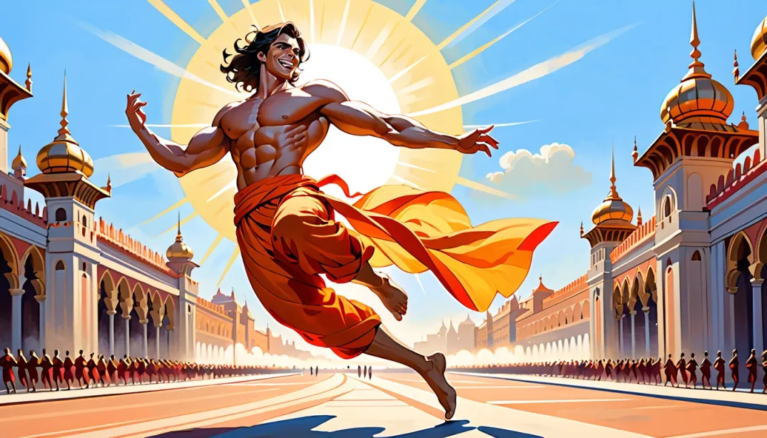 "Divine Quest: Hanuman's Heroic Journey"